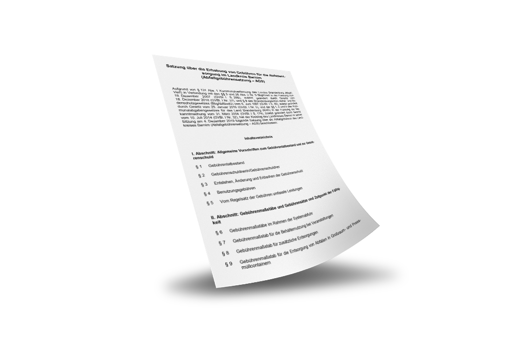 Abfallentsorgungssatzung 2023