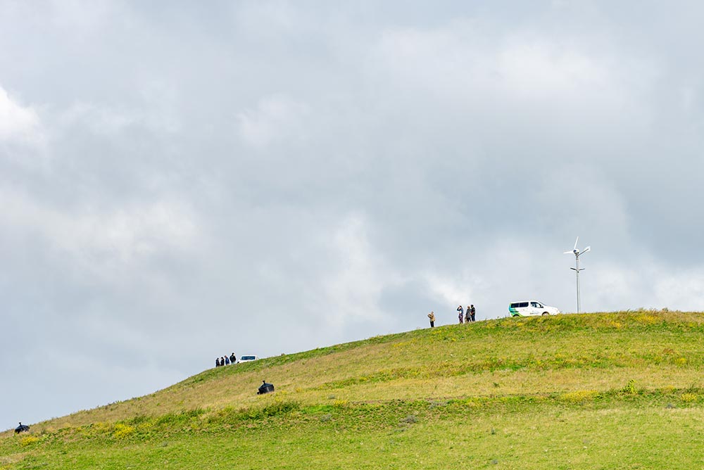 Besichtigung Deponieberg Mit Barshare  © Torsten Stapel