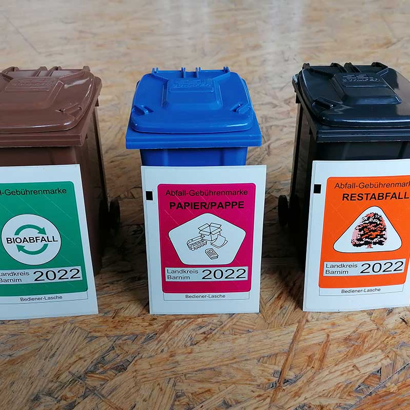 BDG Abfallgebührenmarke 2022