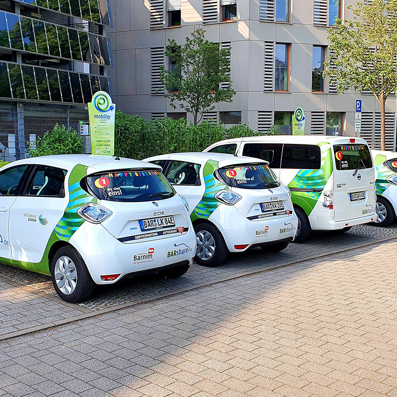 BARshare Fahrzeugflotte