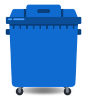 Abfallbehälter MGB 1.100 (1.100 Liter) | Schmuckbild